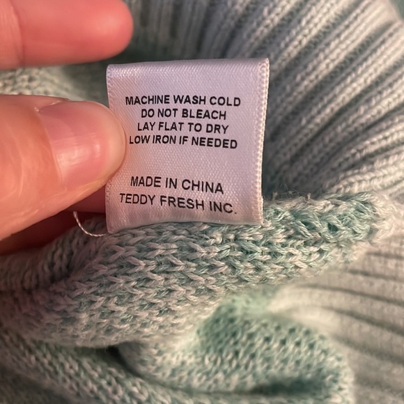 Teddy Fresh Falling Bears Pastel Sweater XL - Picture 6 of 6